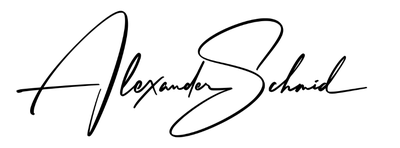 Unterschrift Alexander Schmid
